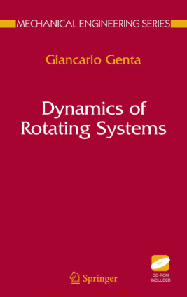 Dynamics of Rotating Systems By Giancarlo Genta
