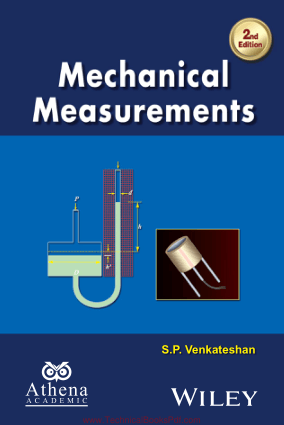 Mechanical Measurements 2nd Edition by S P Venkateshan
