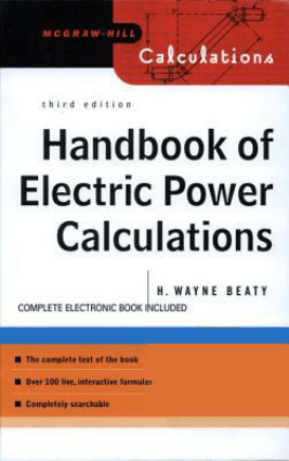 Handbook of Electric Power Calculations Third Edition By H. Wayne Beaty