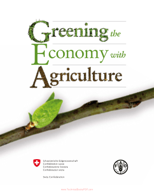 Greening the Economy with Agriculture