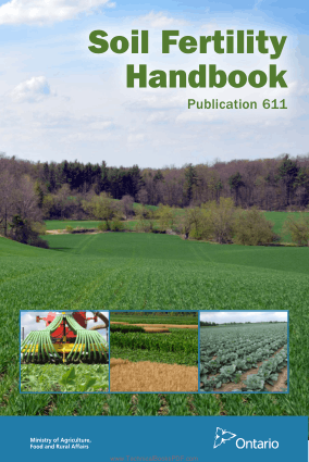 Soil Fertility Handbook