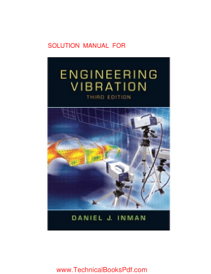 Solution Manual Engineering Vibration 3rd Edition By Daniel J Inman