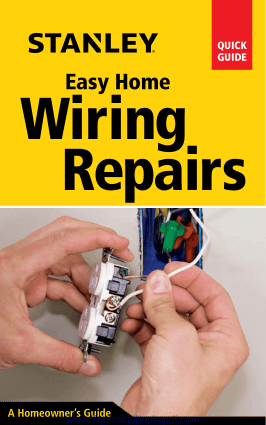 Stanley Easy Home Wiring Repairs at Home