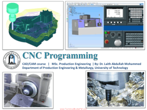 CNC Programming CAD_CAM Course