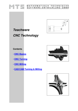 Teachware CNC Technology
