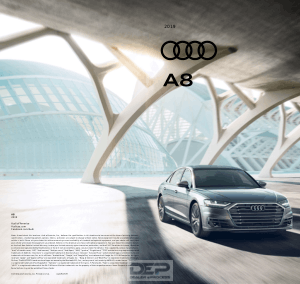 2019 Audi A8 Car Owners Manual