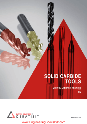 Solid Carbide Tools Milling, Drilling, Reaming
