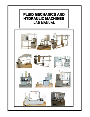 Download Free Fluid Mechanics and Hydraulic Machines Lab Manual PDF