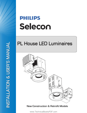 PL House Light LED Luminaire Installation and Users Strand Lighting