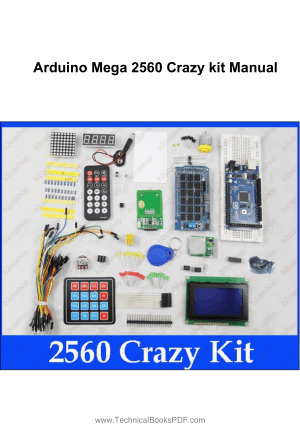 Arduino Mega 2560 Crazy kit Manual