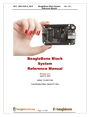 BeagleBone Black System Reference Manual