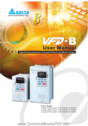 VFD B Manual Delta Electronics