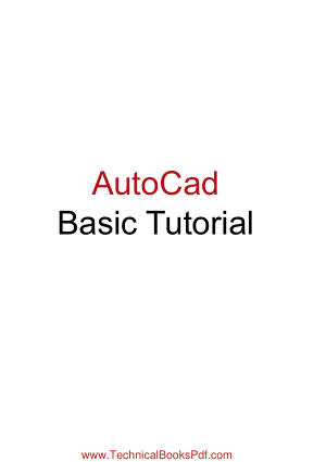 autocad basic tutorial