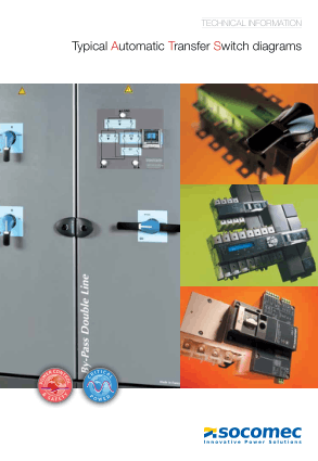Typical Automatic Transfer Switch Diagrams