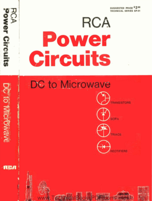 RCA Silicon Power Circuits DC to Microwave User Manual