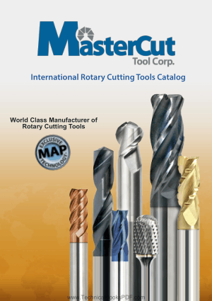 International Rotary Cutting Tools Catalog