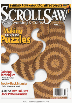 Scroll Saw Woodworking and Crafts Making Custom Puzzles