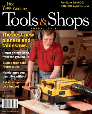 Tools and Shops the Best New Planers and Tablesaws Smart Grage Shop from the Ground up Build a Rock Solid Router Table
