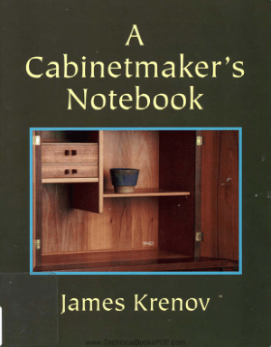 A Cabinetmakers Notebook by James krenov