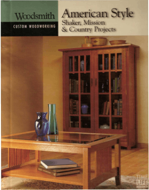 American Style Shaker, Mission and Country Projects Woodworking