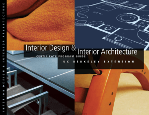 Interior Design and Interior Architecture