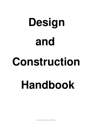 Design and Construction Handbook