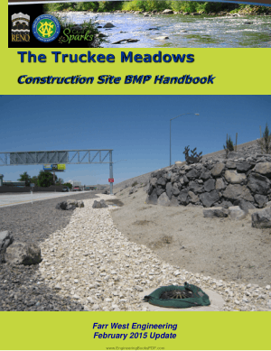 Truckee Meadows Construction Site Best Management Practices Handbook