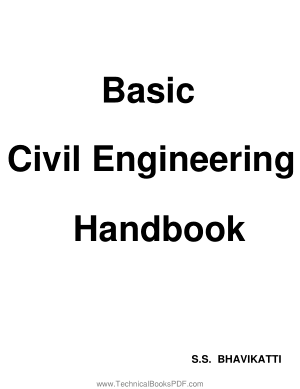 Basic Civil Engineering Handbook by S.S. Bhavikatti
