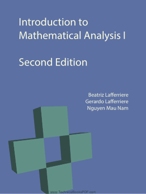 Introduction to Mathematical Analysis I Second Edition author Beatriz Lafferriere Gerardo Lafferriere Nguyen Mau Nam