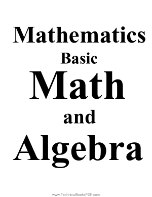 Mathematics Basic Math and Algebra author Naval Education and Training