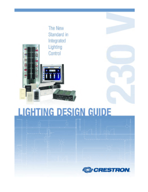Lighting Design Guide The New Standard in Integrated Lighting Control