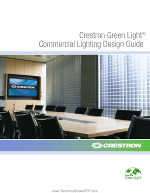 Crestron Green Light Commercial Lighting Design Guide