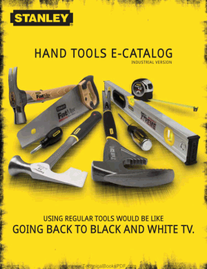 Stanley Hand Tools Industrial Catalog PDF