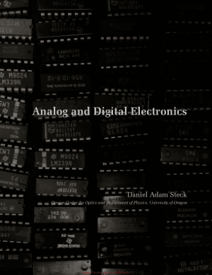 Analog and Digital Electronics by Daniel Adam Steck