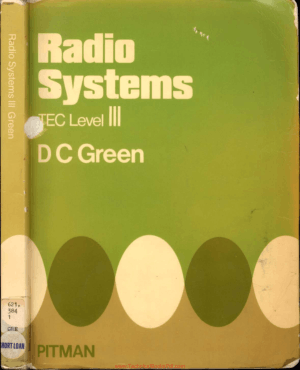 Green Radio Systems Tec Level III