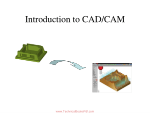 Introduction to CAD CAM MasterCAM