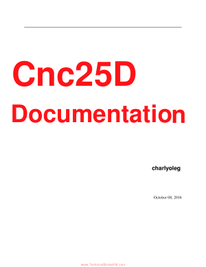 CNC 25D Documentation