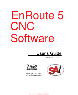 EnRoute 5 CNC Software