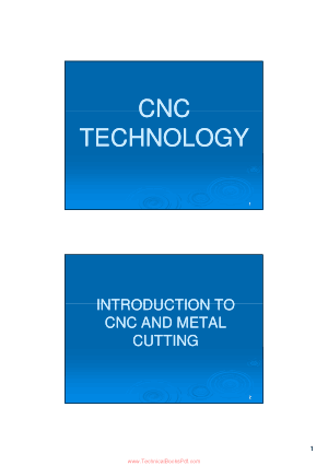 Introduction to CNC Technology
