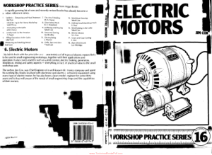 Workshop Practice Series 16 Electric Motors