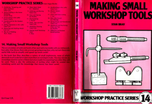 Workshop Practice Series 14 Making Small Workshop Tools