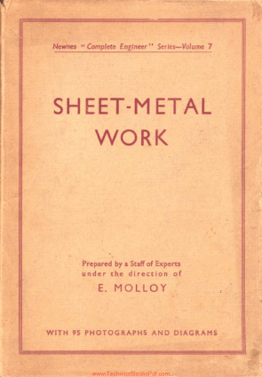 Workshop Practice Series 08 Sheet Metal Work
