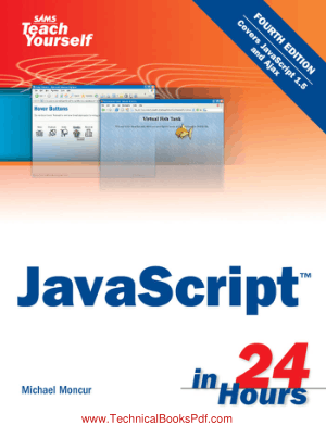 SAMS Teach Yourself Javascript in 24 hours 4th Edition
