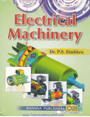 Electrical Machinery by Dr. P S Bimbhra