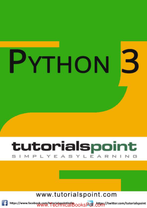 Python 3 Tutorial Point