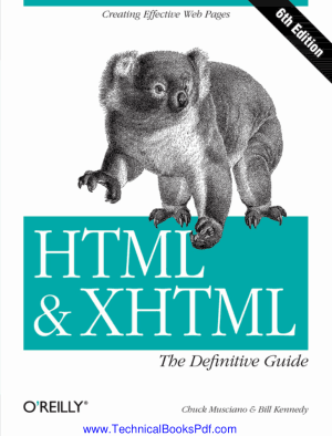 HTML and XHTML The Definitive Guide Sixth Edition