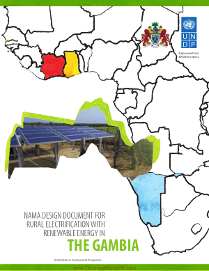 Nama Design Document for Rural Electrification with Renewable Energy in the Gambia