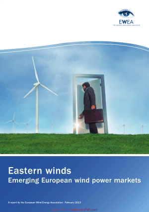 Eastern winds Emerging European wind power markets