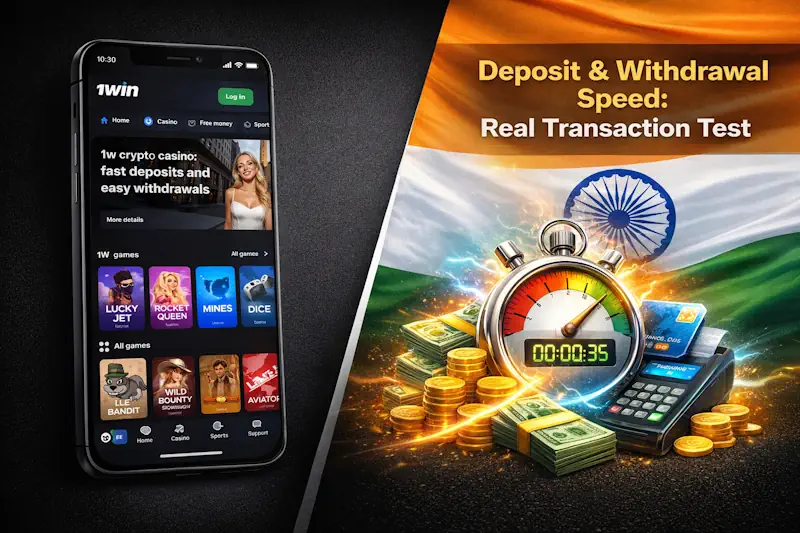 Deposit & Withdrawal Speed: Real Transaction Test