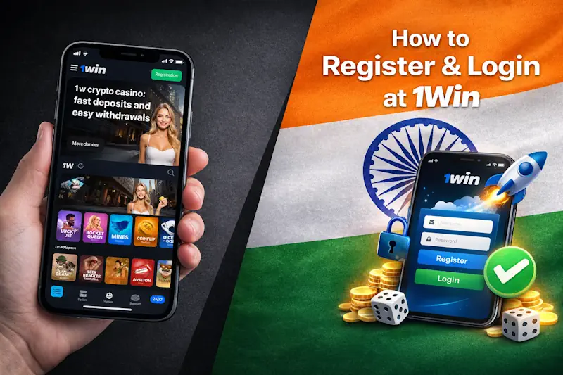 How to 1Win Register & Login at 1 Win